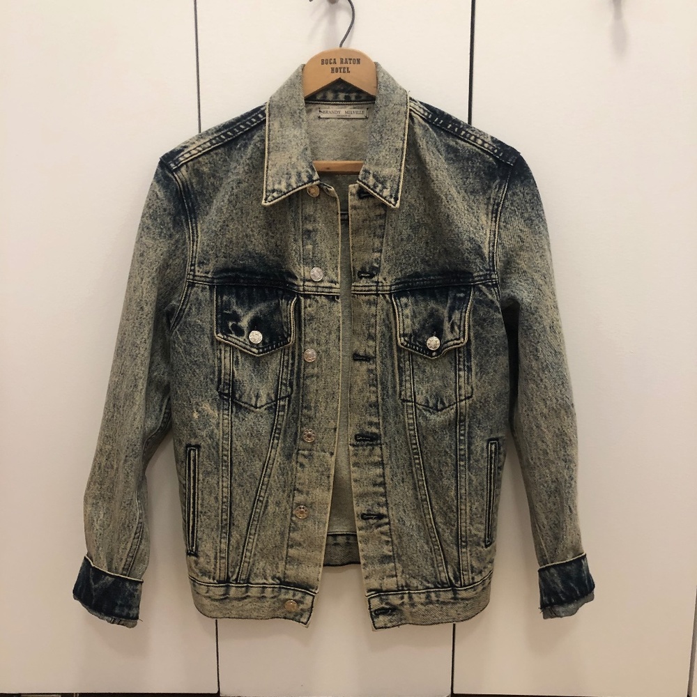Acid Washed Jean Jacket
